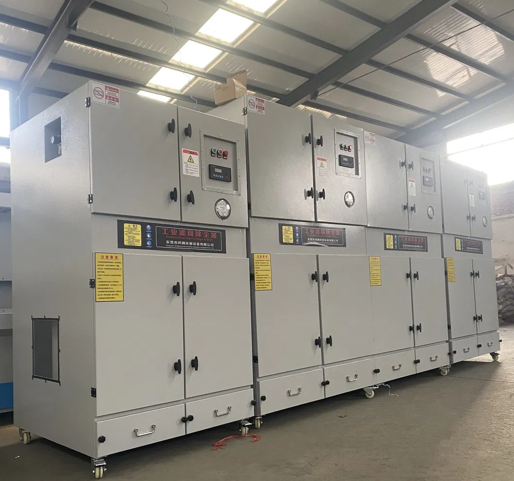 High Suction Wet Dust Collector Polyester Fiber Woodworking Metal Sanding
