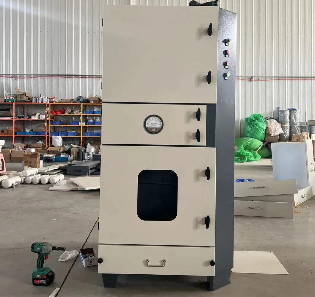 High Suction Wet Dust Collector Polyester Fiber Woodworking Metal Sanding