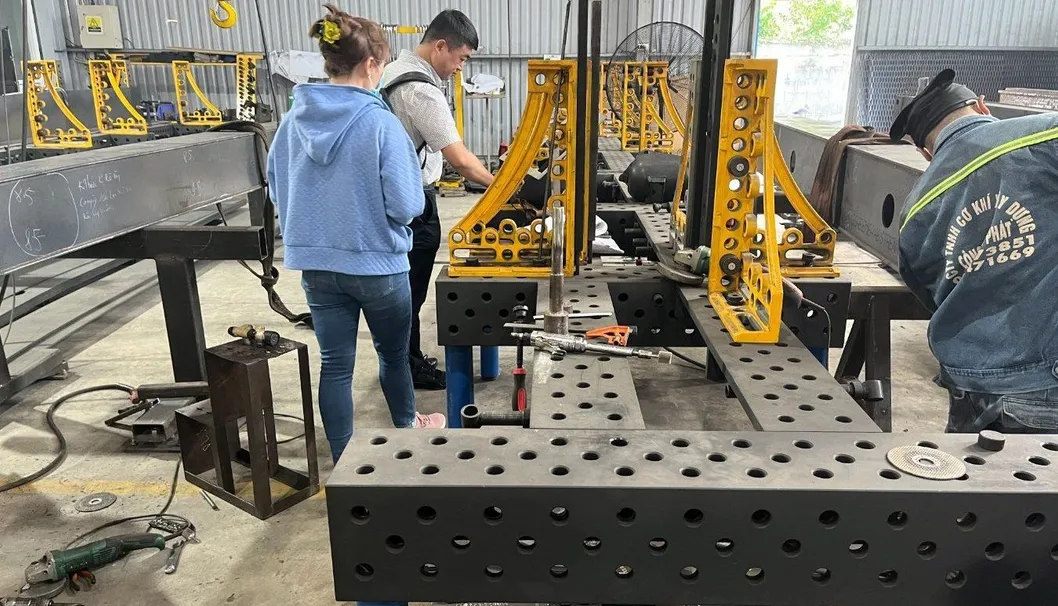 Industrial Robust 3D Steel Welding Platform Fixture Kit Welding Platforms