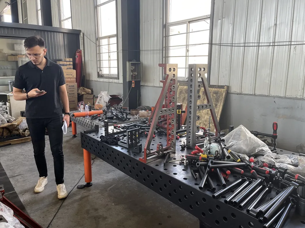 Industrial Robust 3D Steel Welding Platform Fixture Kit Welding Platforms