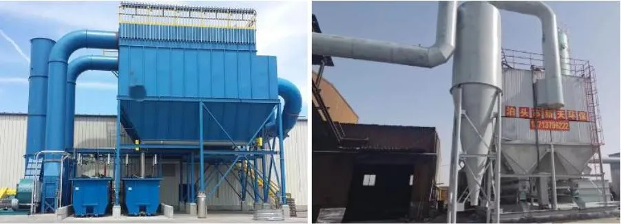 Large Woodworking Bag Collectors and Small Cartridge Collectors Are Used to Collect Dust Particles and Gases.