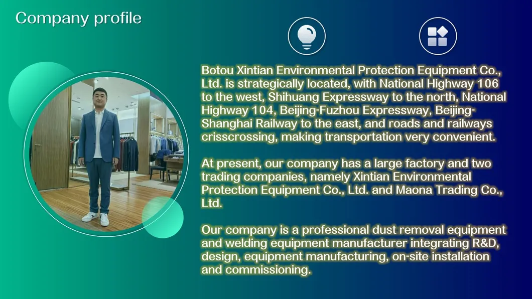 Manufacturer Direct Sales Customized High Wind Pulse Bag Dust Collector, Air Filter, Exhaust Gas Purifier