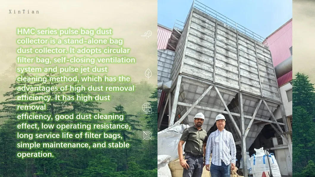 Mc-200 High Efficiency Boiler Bag Dust Collector Dust Collection Equipment