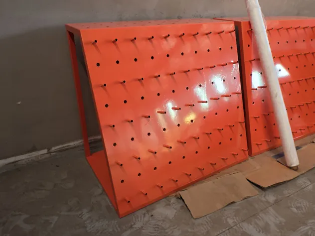 Modular Cast Iron Welding Fixture with Clamps 2D 3D Steel Welded Table