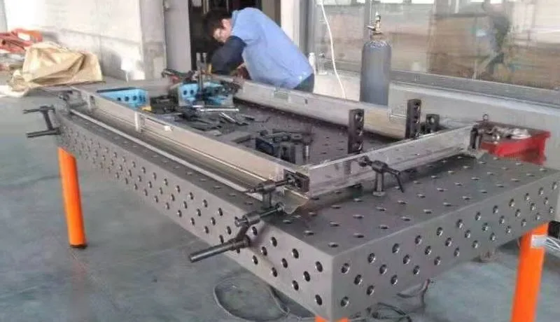 Nitride Cast Iron 2D 3D Welding Table Steel Welding Table Welding Fixture