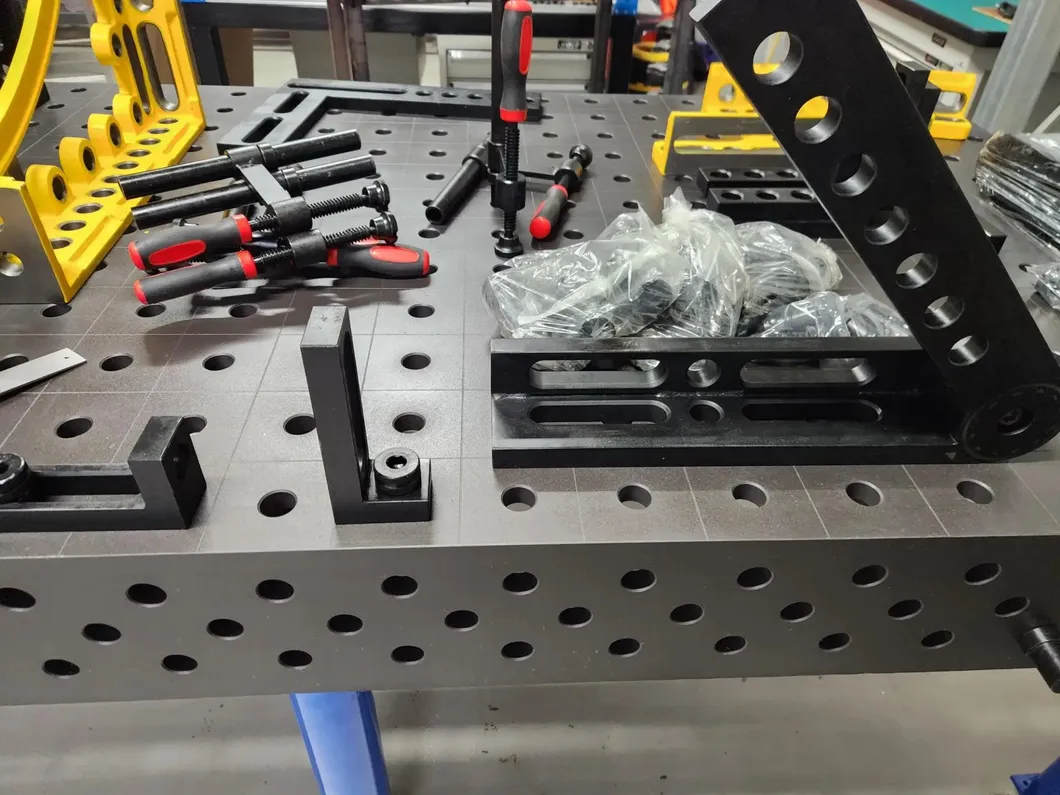 Nitride Cast Iron 2D 3D Welding Table Steel Welding Table Welding Fixture