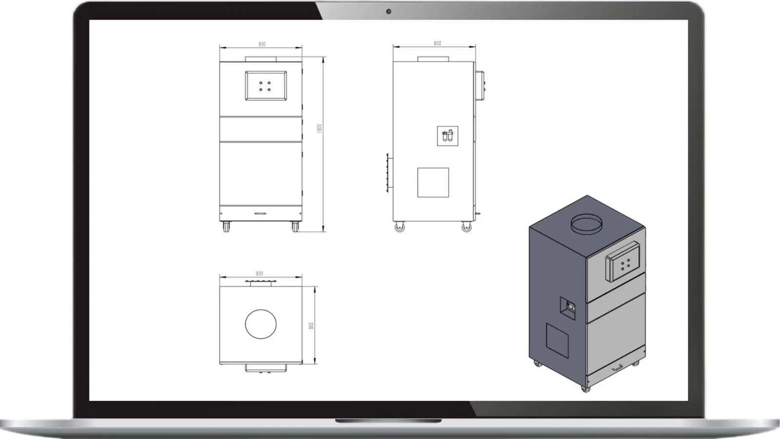 Suitable for Woodworking Dust Removal, Welding and Grinding Hot-Selling Filter Dust Collector